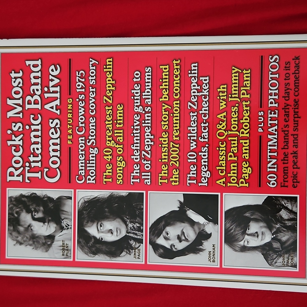 Rolling Stones Led Zeppelin Collectors Edition Magazine - Picture 3 of 6